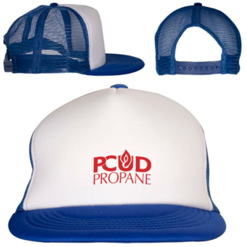 Skater Flat Bill Trucker Cap