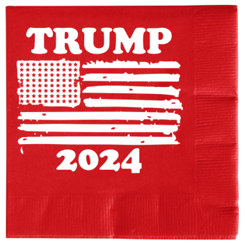 Political Trump 2024 2ply Economy Beverage Napkins Style 121803