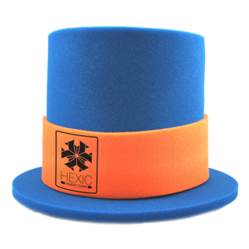 9 Inch Foam Top Hat