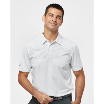 Adidas Men's Camo Chest Print Polo - A585