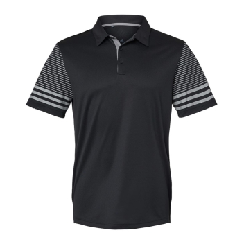 Adidas Men's Striped Sleeve Polo - A490