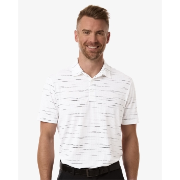 Adidas Men's Ultimate365 Mesh Glimmer Print Polo - A2015