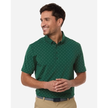 Adidas Men's Ultimate365 Micro Print Polo - A2028