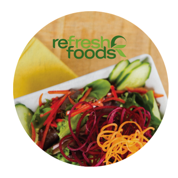 Admints Coaster - 4" Dia. Dye Sublimated