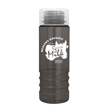 Admiral - 24 Oz. Tritan  Transparent Bottle With Clear Cylinder
