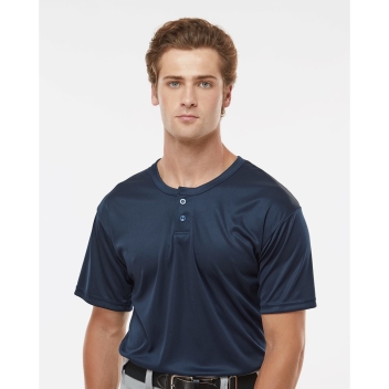 Alleson Athletic Men's B-core Placket Jersey - 7930