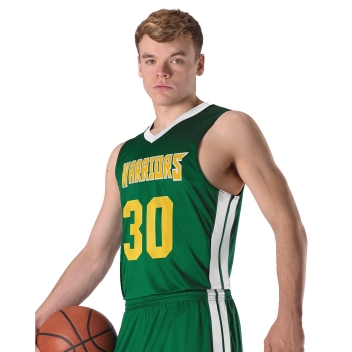 Alleson Athletic Men's Single Ply Basketball Jersey - 538j