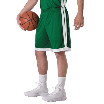 Alleson Athletic Men's Single Ply Basketball Shorts - 538p