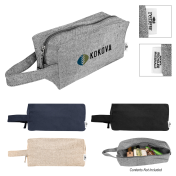 Arden Recycled Cotton Toiletry Bag