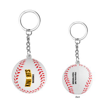 Baseball Stress Reliever Keychain