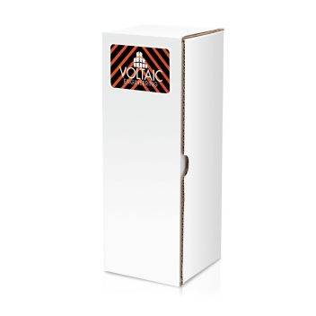 Basics Corrugated Drinkware Box With Full Color Label
