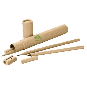 Basics Plastik Ambrose Pen & Pencil Set