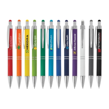 Basics Plastik Palette Soft Touch Ballpoint Pen / Stylus