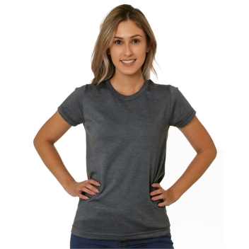 Bayside Women's Usa-made Triblend T-shirt - 5810