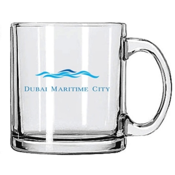 Beverage Glass Mug - 13 Oz