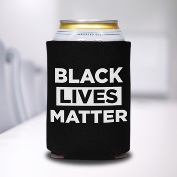 Black Lives Matter Stock Can Coolers