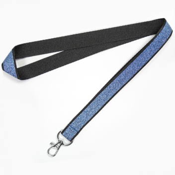 Blank Glitter Lanyards