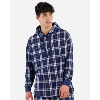 Boxercraft Unisex Flannel Hooded Pullover - Bu5301