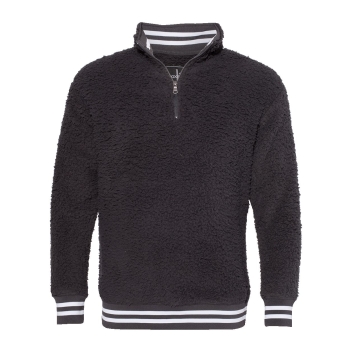 Boxercraft Unisex Varsity Sherpa Quarter-zip Pullover - Q20