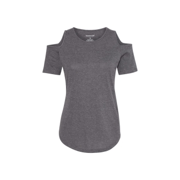 Boxercraft Women's Cold Shoulder T-shirt - T32