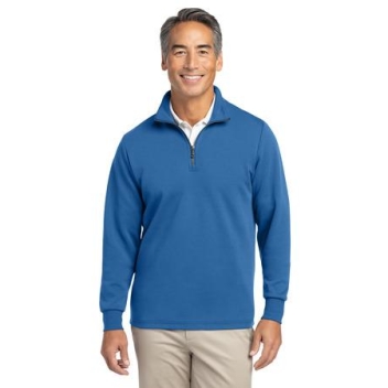 Brooks Brothers Double-knit 1/4-zip