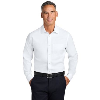 Brooks Brothers Wrinkle-free Stretch Pinpoint Spread Collar Shirt