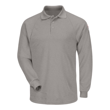 Bulwark Men's Classic Long Sleeve Polo - Cooltouch&reg;2 - Smp2