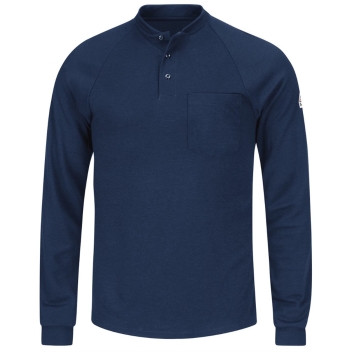 Bulwark Men's Long Sleeve Henley Shirt- Cooltouch&reg;2 - Sml2