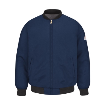 Bulwark Men's Tall Flame Resistant Team Jacket - Jet2t
