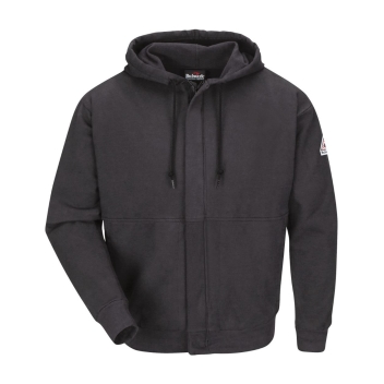Bulwark Men's Tall Zip-front Hooded Sweatshirt - Seh4t