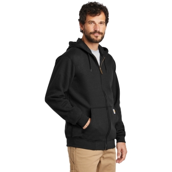 Carhartt Midweight Hooded Zip-front Sweatshirt.