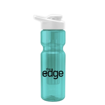 Champion - 28 Oz. Transparent Bottle With Drink Thru  And Infuser