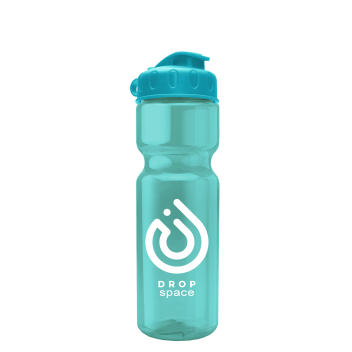 Champion - 28 Oz. Transparent Bottle With Flip