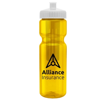 Champion - 28 Oz. Transparent Bottle With Push Pull  And Infuser