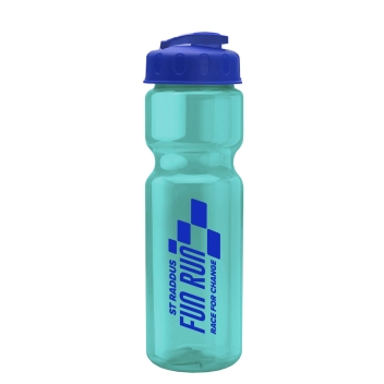 Champion - 28 Oz. Transparent Bottle With Usa Flip
