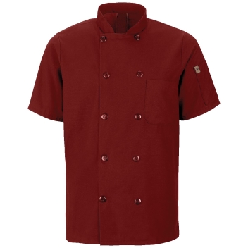 Chef Designs Mimix&trade; Short Sleeve Chef Coat With Oilblok - 046x