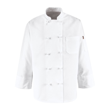 Chef Designs Ten Knot Button Chef Coat - 0421