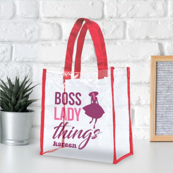 Custom clear bag shop