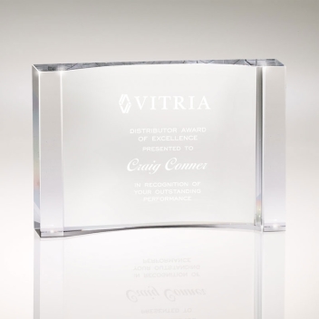 Crystal Bacia Concave Cut Block