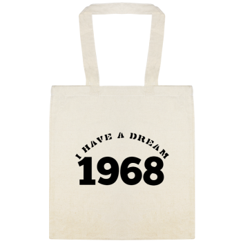 Holidays & Special Events 1968 Custom Everyday Cotton Tote Bags Style 146524