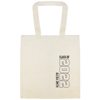Parties & Events 2022 Class Of Alexa Smith Custom Everyday Cotton Tote Bags Style 149905
