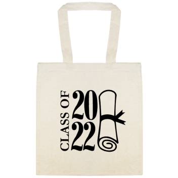 Parties & Events 20 22 Class Of Custom Everyday Cotton Tote Bags Style 149866
