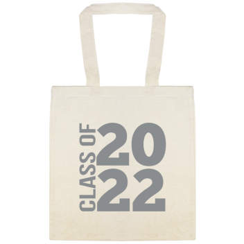 Parties & Events Class Of 20 22 Custom Everyday Cotton Tote Bags Style 150072