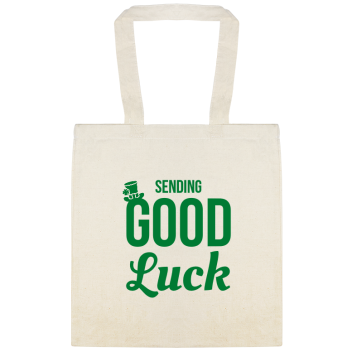 Sending Good Luck Custom Everyday Cotton Tote Bags Style 148868