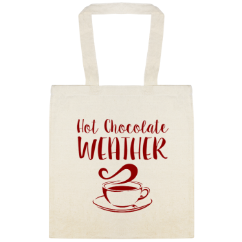 Hot Chocolate Weather Custom Everyday Cotton Tote Bags Style 145942