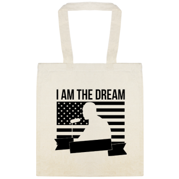 Holidays & Special Events Am The Dream Custom Everyday Cotton Tote Bags Style 146521