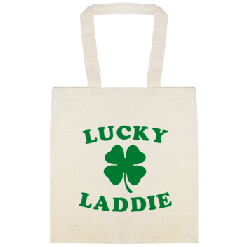 Lucky Laddie Custom Everyday Cotton Tote Bags Style 147611