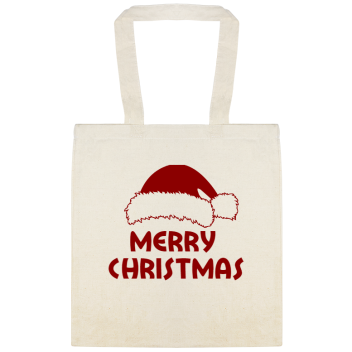 Holidays & Special Events Merry Christmas Custom Everyday Cotton Tote Bags Style 145932