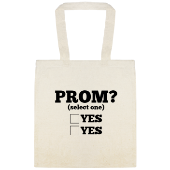 Prom Select One Yes Yesyes Custom Everyday Cotton Tote Bags Style 149695
