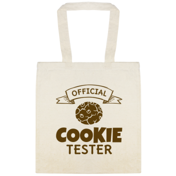 Official Cookie Tester Custom Everyday Cotton Tote Bags Style 145587